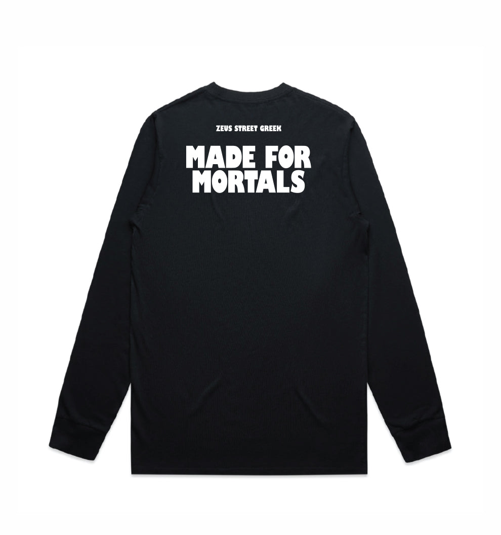 Zeus Navy Store Staff L/S T-Shirt - ZSG420