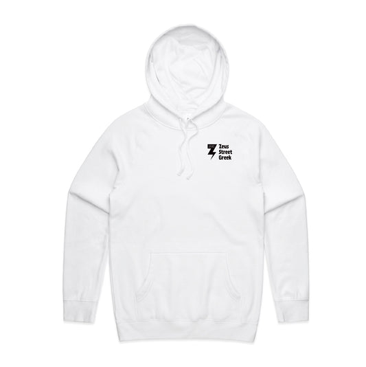 Zeus HQ Hoodie White