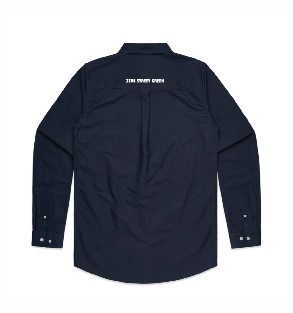 Zeus Navy Manager L/S Shirt - ZSG470