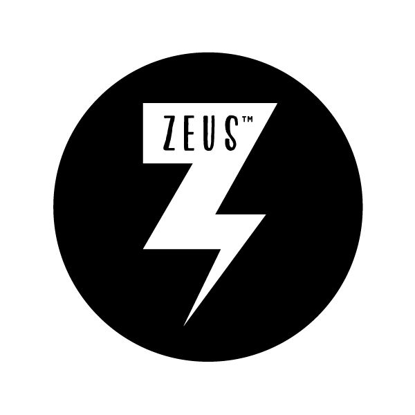 Zeus Logo Sticker - Roll of 500